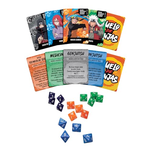 Juego de Mesa Novelty Corp Naruto Duelo de Ninjas