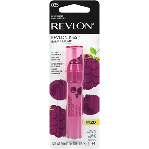 Bálsamo Labial Revlon Berry SPF 20 Hidratante y Suave