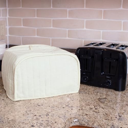 Ritz Protector Acolchado para licuadora, Cobertor para tostadora de 4 rebanadas, Natural, 1