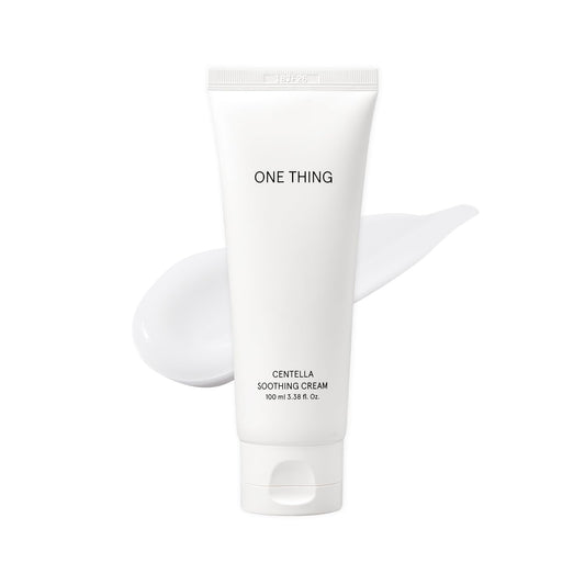 ONE THING Centella Crema calmante 3.38 fl. oz. | Hidratante facial hidratante vegano para todo tipo de piel | Cuidado de la piel coreano
