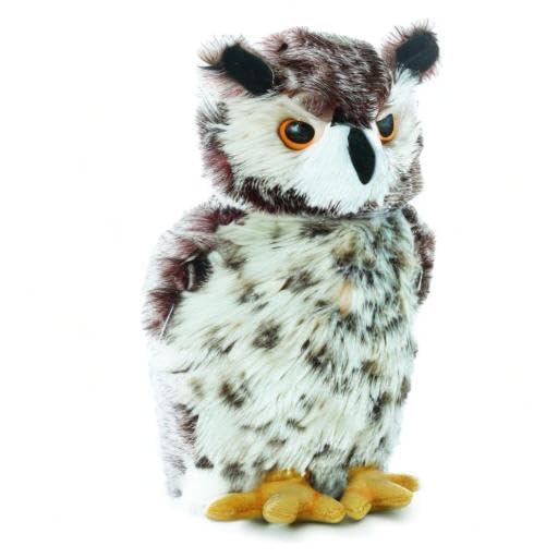 Figura de Búho Cornudo Osmond de Aurora 6.5 Pulgadas