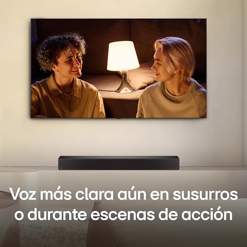 LG Soundbar SH5A | Barra de Sonido 4.1 Canales con 600W, AI Sound Pro y Wow Interface | DTS Virtual:X Disfruta de un Modo de Sonido Envolvente Virtual | Claridad de Voz Mejorada y Control Desde ThinQ