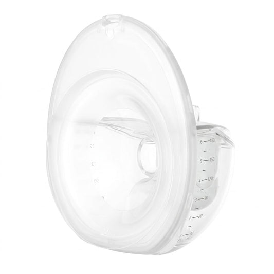 Juego Completo de Copas Colectoras Momcozy M6 Estilo Móvil Original con Brida DoubleFit de 24 mm