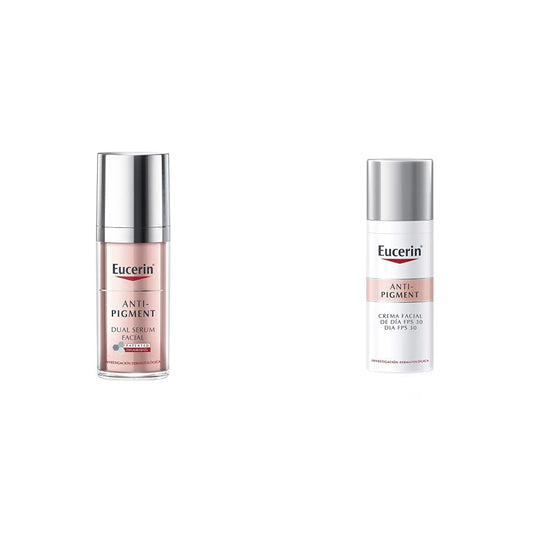 Eucerin Serum facial anti manchas Anti Pigment 30ml + Antipigment Crema Día Fps 30 + 50ml