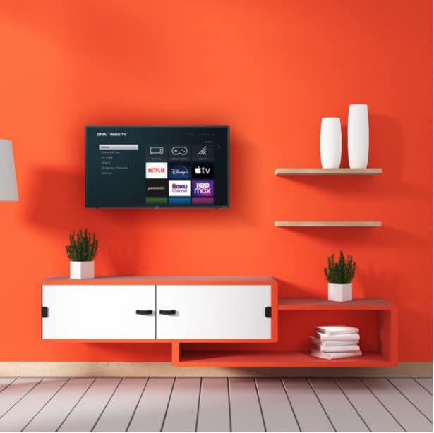 onn Television de 40″ Class Full HD (1080P) LED Roku Smart TV HDR Compatible con Netflix, Youtube, Disney+, Apple TV- 100058007 (Reacondicionado)