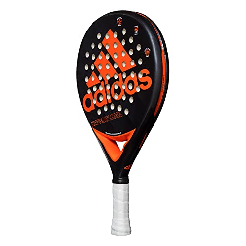 Pala de Padel adidas Negro Gris Naranja Mediano para Adultos Unisex