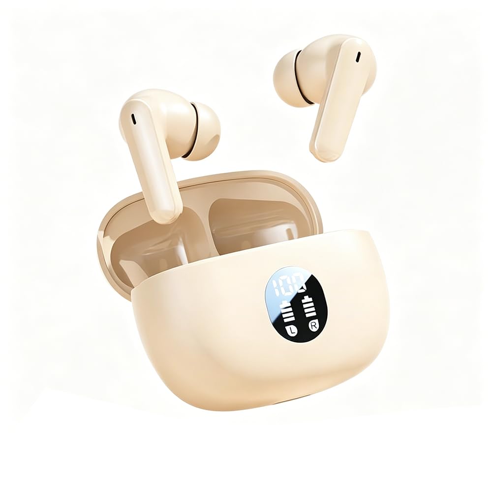 Auriculares Inalámbricos JINXIFU Bluetooth 5.4 Reducción de Ruido