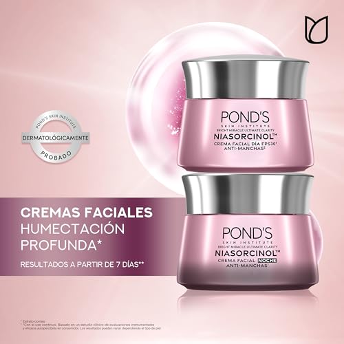 POND'S Bright Miracle Rutina Completa de 4 pasos con NIASORCINOL