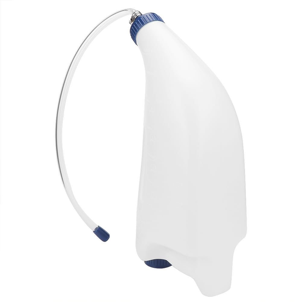 Alimentador de Terneros, Botella de Alimentación de Terneros de Plástico de 4L Que Proporciona Nutrición de Líquidos a los Terneros Sonda de PE Alimentador de Fluidos Botella de