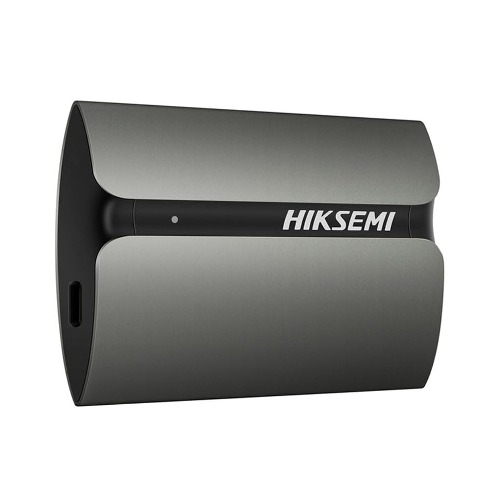 HIKSEMI T300S, SSD Externo Portátil, 1TB, Lectura: 560MB/s, USB 3.2 Tipo C, Compatible con Win/Mac/Android 4.0 para Arriba, Resistente a Caídas y Golpes