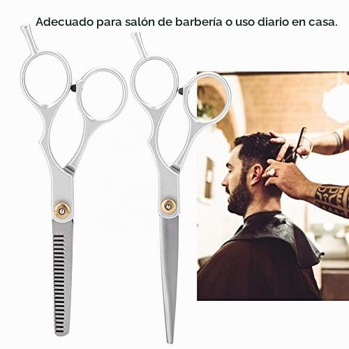 Tijeras para Cortar El Cabello, Acero Inoxidable 6 Pulgadas De Corte De Corte Limpio Tijeras Afiladas para Peluquería De Peluquería De Pastor