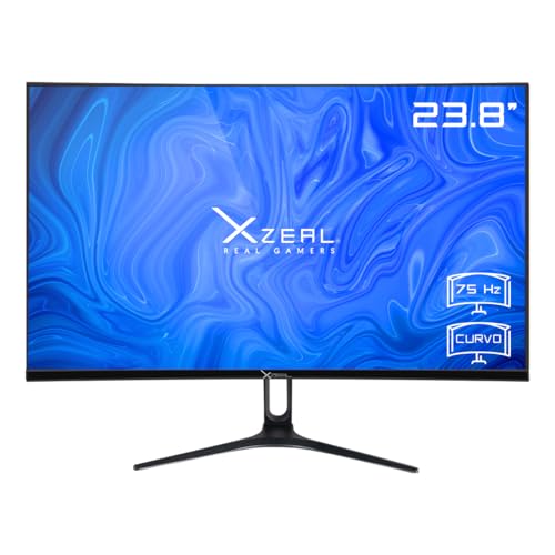 XZEAL XSPMG05B Monitor Starter XST-570 23.8" Curvo FHD Resolución 1920x1080 Color Negro