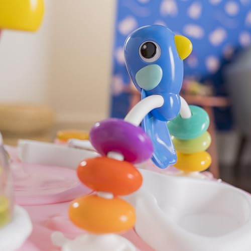 Bright Starts Around We Go - Mesa y centro de actividades 2 en 1, color coral