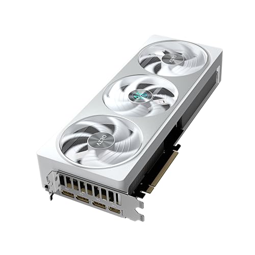 GIGABYTE GeForce RTX 5070 Aero OC 12G Tarjeta gráfica - 12GB GDDR7, 192bit, PCI-E 5.0, 2625 MHz Core Clock, 3 x DP 2.1a, 1 x HDMI 2.1b, NVIDIA DLSS 4, GV-N5070AERO OC-12GD