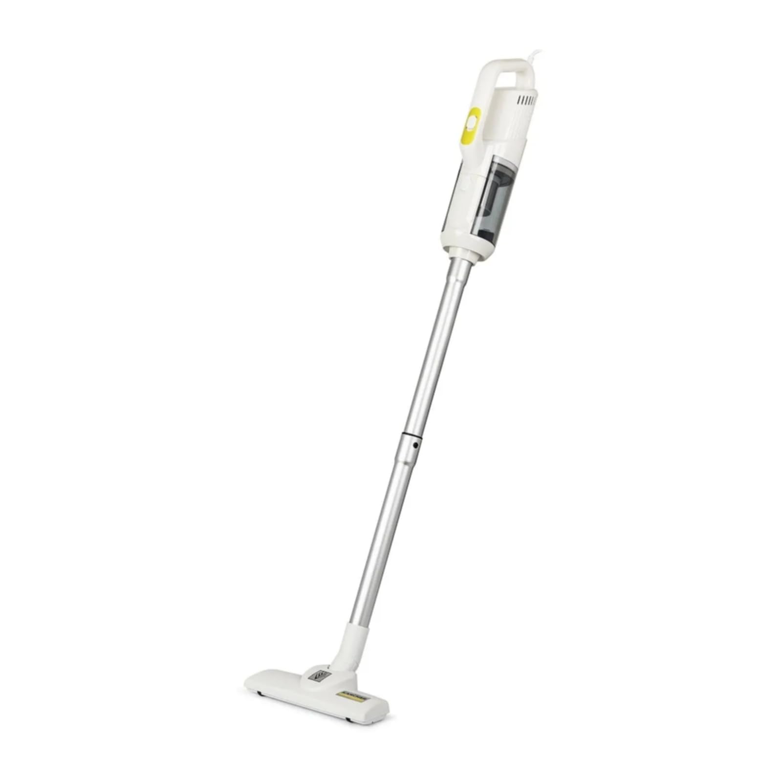 Kärcher Aspiradora Vertical 2 en 1, Tubo de Extension para Lugares de dificil Acceso, Blanco, Modelo VCL-2