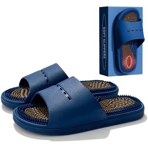 Pantuflas de Masaje de Acupresión MOTTLED SKY Azul para Hombres y Mujeres