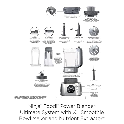 Sistema de Cocina Ninja SS400 Gris 3 en 1