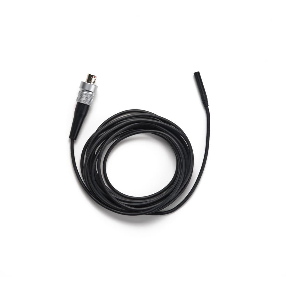 Lavalier K9 LEMO3 Omni Negro con Conector de 3 Pines para Shure, Lectrosonics, Sennheiser y más