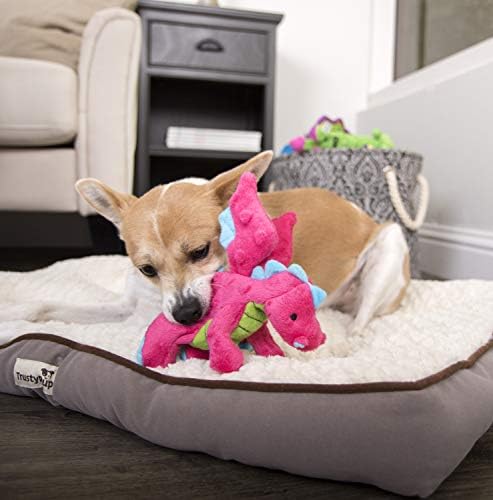 GoDog Dragons con tecnología de protección para masticar, Rosado, Pequeño