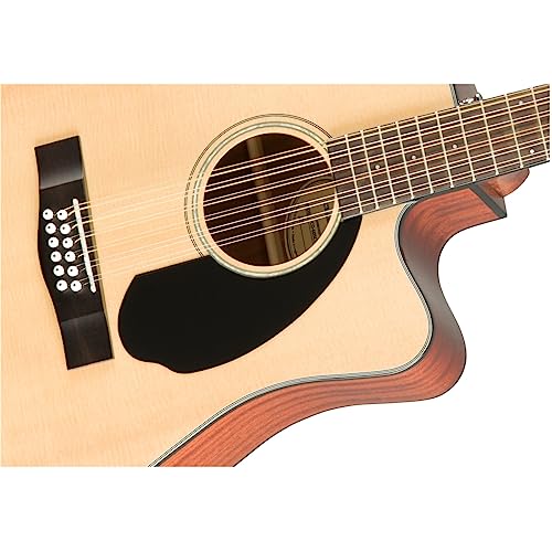 Fender | Guitarra acústica y eléctrica (12 cuerdas) CD-60SCE Dreadnought de Fender
