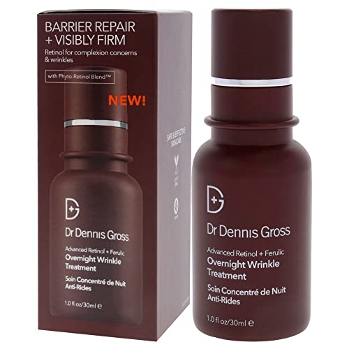 Dr. Dennis Gross Ferulic Plus Retinol Wrinkle Recovery Overnight Serum Unisex Serum 1 oz
