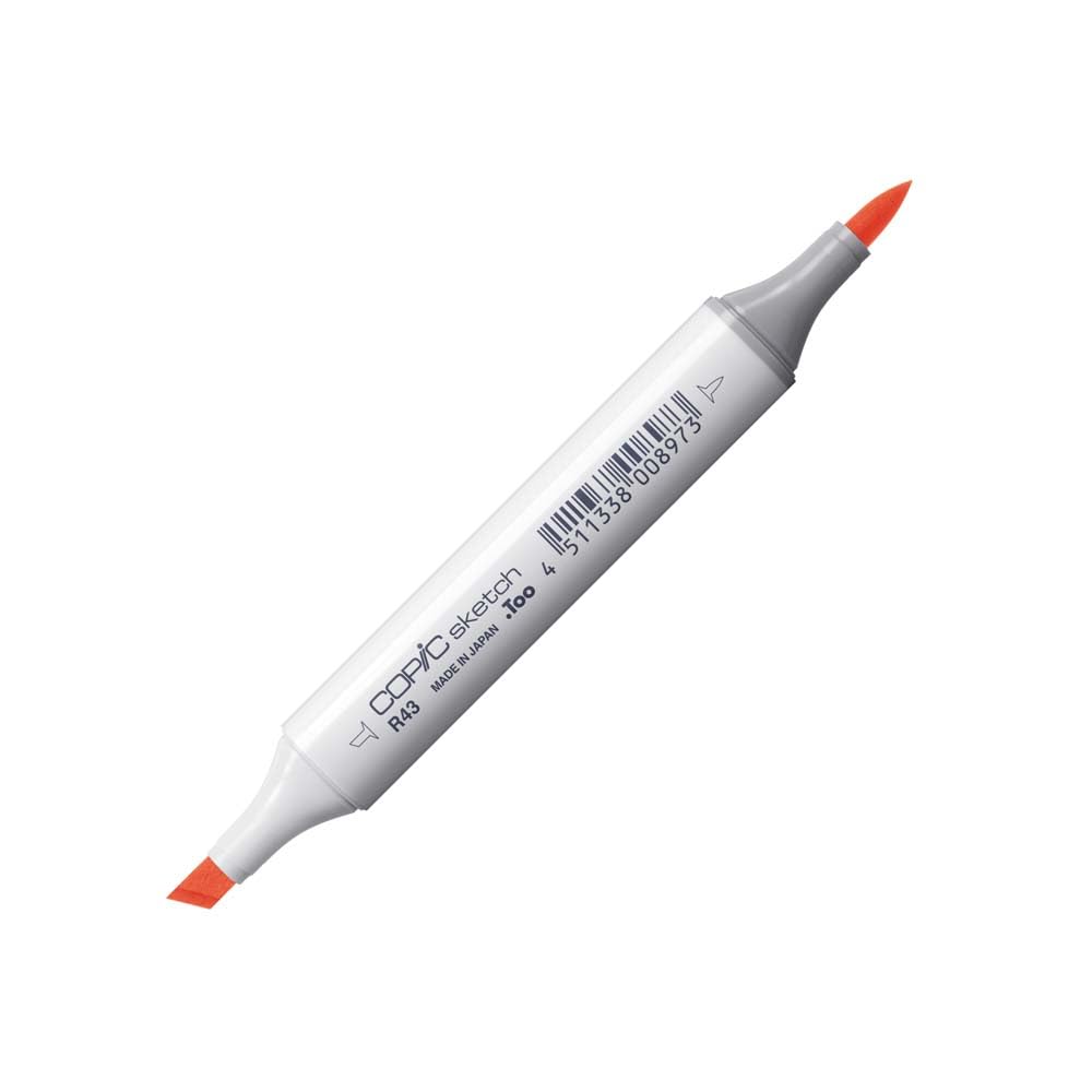 Copic Juego de marcadores de bocetos con alcohol, perfectas primarias, 6 unidades