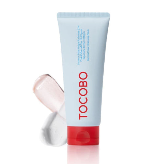 TOCOBO [TOCOBO] Coconut Clay Cleansing Foam 5.07 fl oz / 150ml | Micro Bubble Deep Foam Cleanser, Pore Care, Moisturizing Facial Cleanser, Sebum Adsorption, Exfoliation, Oil and Water Balance | Cruelty free, Vegan Cleansing Foam