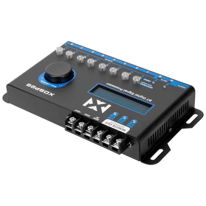 Procesador de Señal Digital NVX X-Series 8 Canales LCD Bluetooth Driver Remoto