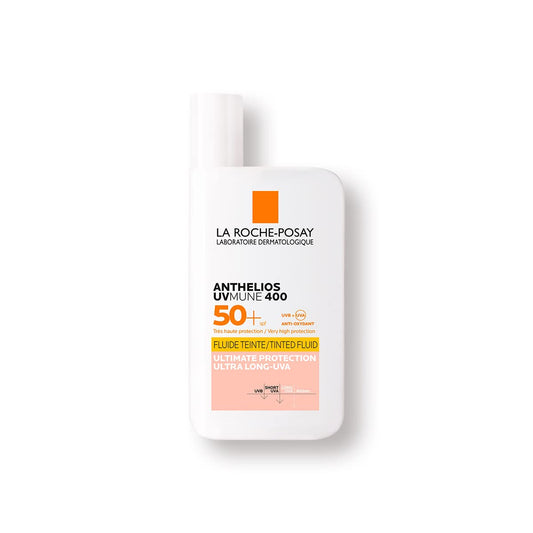 Protector Solar Facial La Roche Posay Fluido Invisible con Color FPS50+ para Todo Tipo de Piel