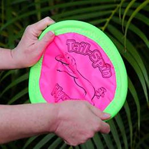 Booda Chuckit! Petmate Tail-Spin Flyer Flotante para Perro, Multi, 10 Pulgadas