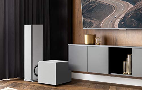 Definitive Technology Descend DN10 Subwoofer de 10 Pulgadas optimizado digitalmente para películas y música, Nueva Arquitectura 3XR, Amplificador de Clase D Pico de 500 W y (2) radiadores de Graves