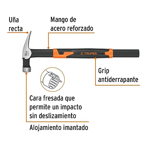 Martillo Truper MCIM-16 16 Oz cimbra