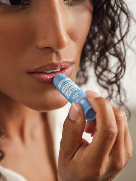 Bálsamo Labial Dr. Bronner's Natural Sin Aroma Fórmula Nutritiva Pack de 6 Unidades