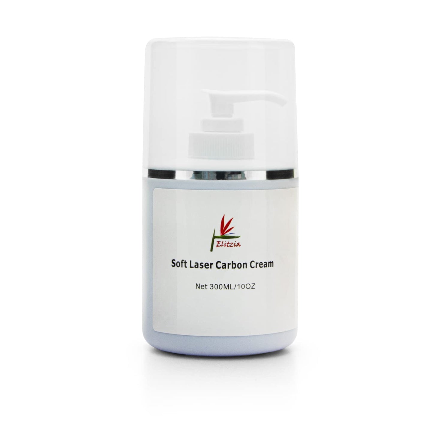 Elitzia- Cuidado de la piel Gel exfoliante de carbono Rejuvenecimiento de la piel Muñeca facial negra Crema de limpieza profunda de la piel 300ML ET
