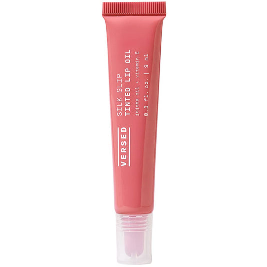 Aceite Labial Teñido Versed Silk Slip Rosa Suave Hidratante Vegano para Mujer