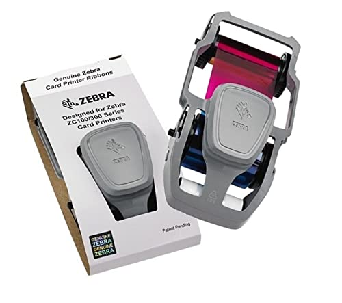 Ribbon YMCKO 300 Imágenes Zebra ZC300 800300-550LA