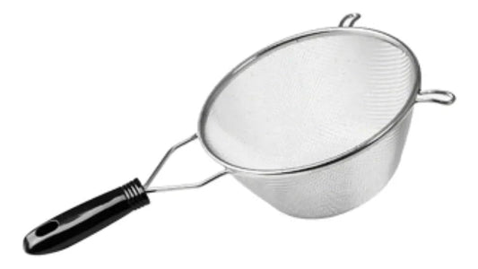 Kitchen Spot 486 Colador Freidor, 18 cm, color Gris/Plata