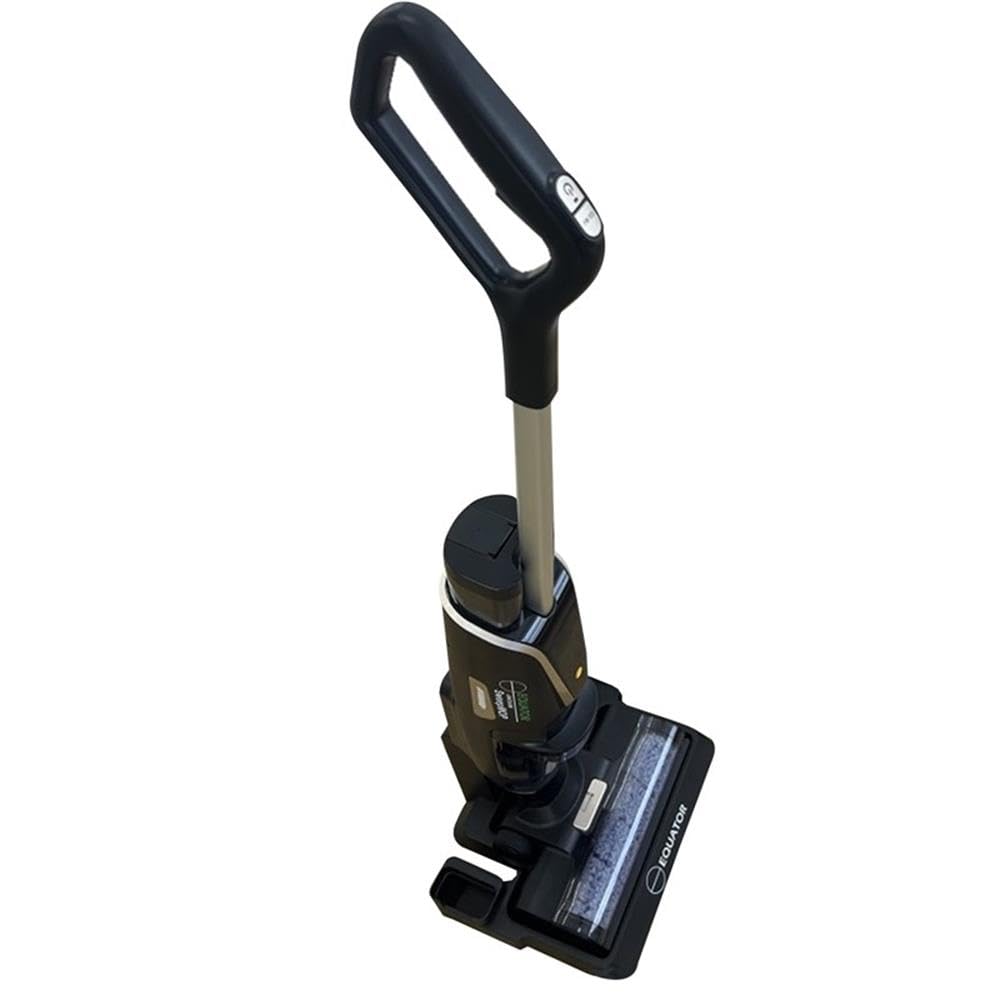 Aspiradora Equator Negro 3 en 1 con Barredora y Fregona Autolimpiante