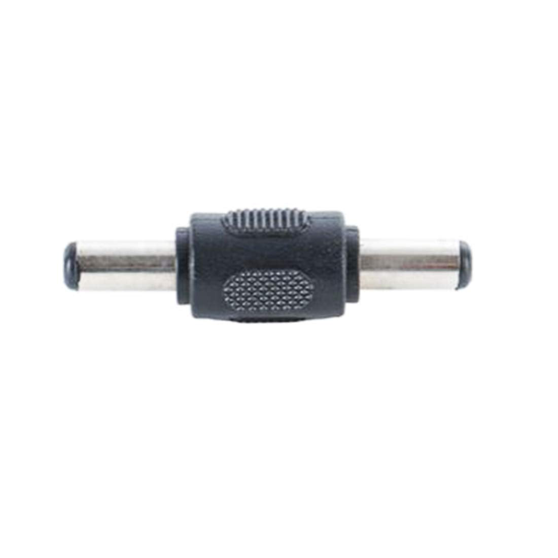 XFFCSEC 10PCS DC Female to Female and Male to Male Connector 5.5mm x 2.1mm 12V 5A Power Cable Jack Adapter，DC Power Jack Plug Adapter for CCTV Home Security Surveillance
