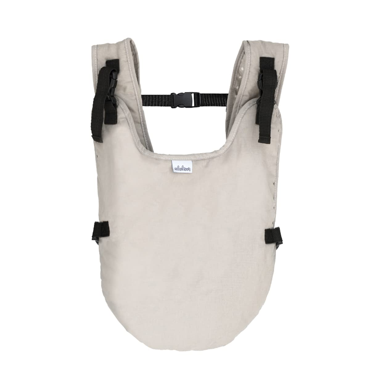 CHIQUI MUNDO Cangurera Portátil para Bebé Ergonómica Ajustable con Soporte Lumbar Asiento Firme Canguro para Bebé Portátil &Traspirable 0-9 Meses 100% Microfibra.