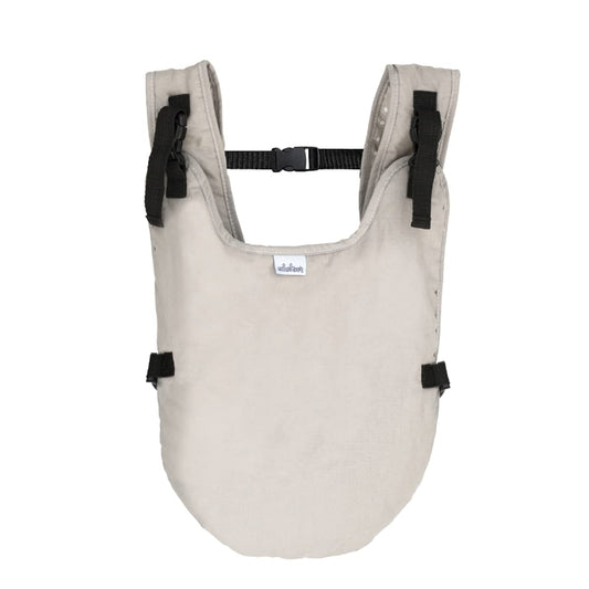 CHIQUI MUNDO Cangurera Portátil para Bebé Ergonómica Ajustable con Soporte Lumbar Asiento Firme Canguro para Bebé Portátil &Traspirable 0-9 Meses 100% Microfibra.