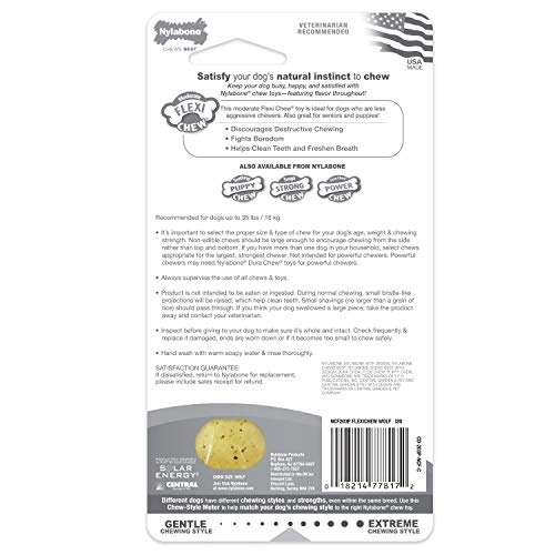 Hueso de Pollo Nylabone Wolf NCF203P