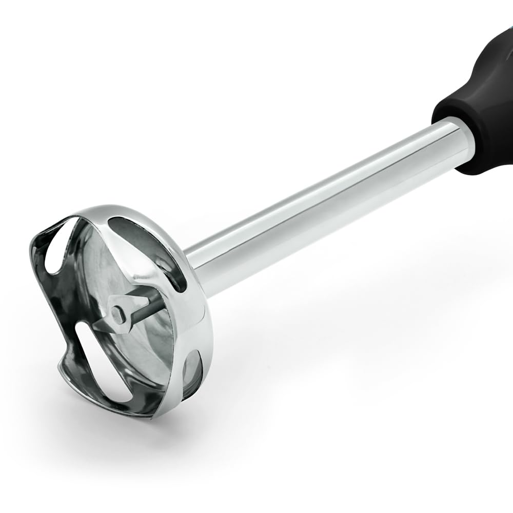 Batidora de Inmersión Taurus Acero Inoxidable Caña Desmontable Turbo Rotation System Control Pulso Diseño Ergonómico y Anti Salpicaduras 750 W