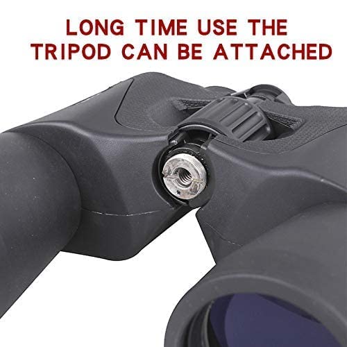 SCOKC Prismáticos binoculares 20x50 BAK4, Compacto HD Profesional/Diario Impermeable binoculares telescopio para Adultos observación de Aves, Viajes, Caza, fútbol, con Funda y Correa