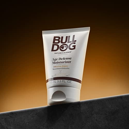 Bulldog Mens Skincare and Grooming Age Defense Moisturizer, 3.3 Ounce