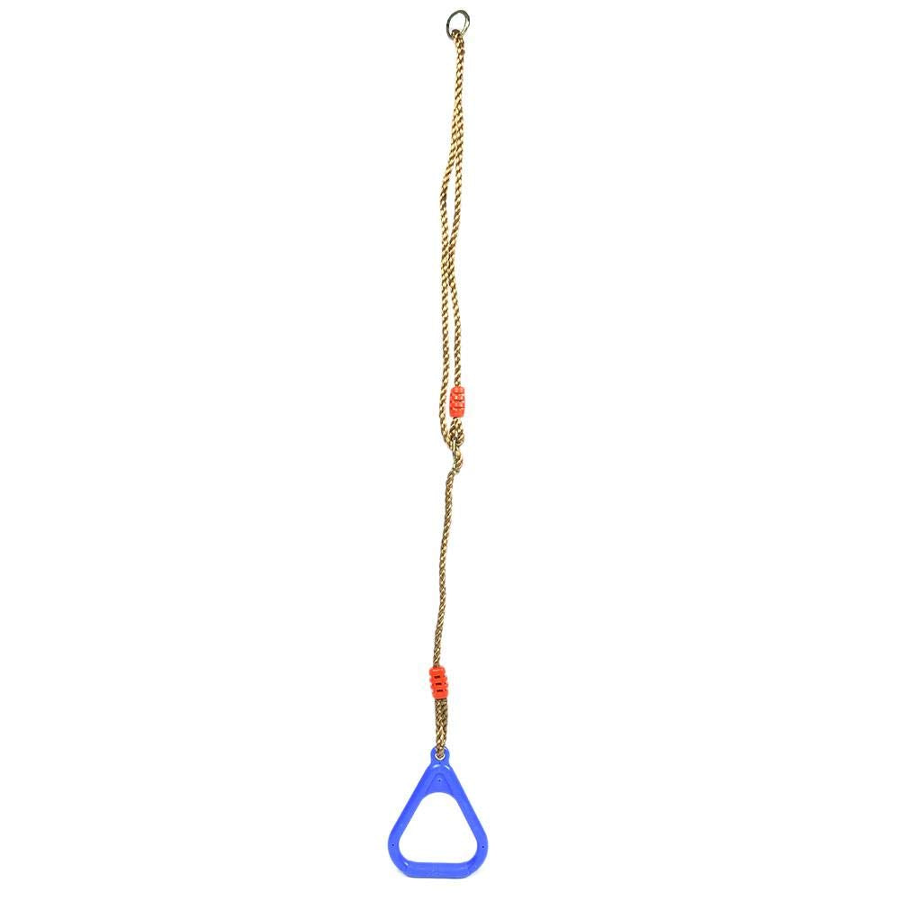 koulate Anillos de Gimnasia móviles para niños, 1 par de plástico Ajustable Columpios de Gimnasio para niños Anillos de Fitness 3 Colores Columpios Opcionales Conjunto de Paquete de Asientos(Azul)