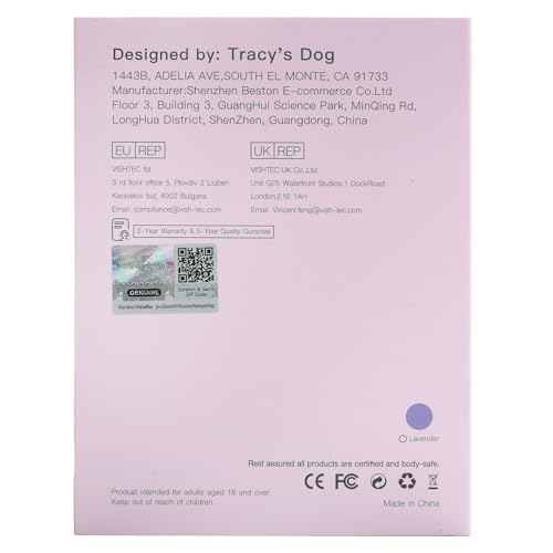 Vibrador Giratorio Tracy's Dog Rosa con Control Remoto y Estimulación Dual para Mujer