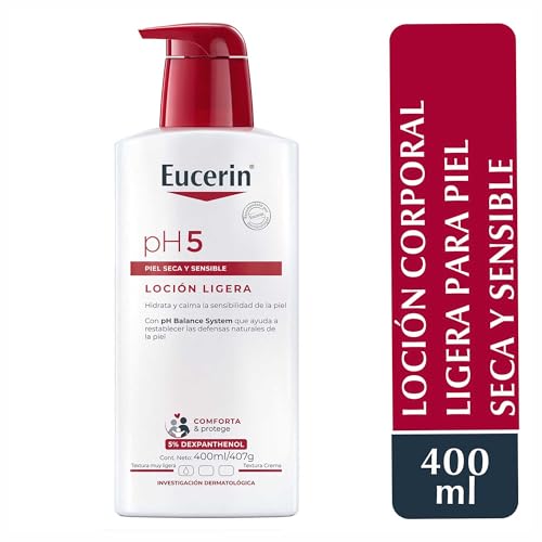 Eucerin pH5 Loción Hidratante para Piel Seca y Sensible - 1 x 400 ml