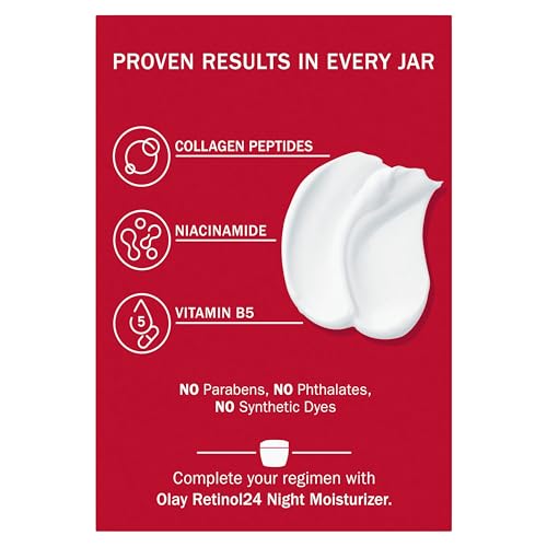 Olay Regenerist Collagen Peptide 24 Face Moisturizer, Fragrance-Free, 1.7 Oz + Whip Face Moisturizer Travel/Trial Size Bundle