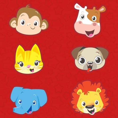 Hasbro Gaming Twister Junior Game, Animal Adventure - Tapete de 2 Caras, 2 Juegos en 1, Juego de Fiesta para niños de 3 años en adelante y 2 a 4 Jugadores (Exclusivo de Amazon)